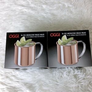 NIB Set of Two Moscow Mule Mugs